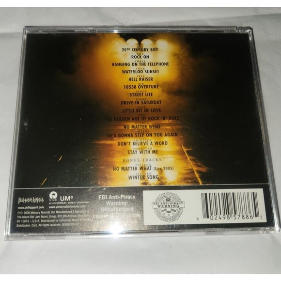 DEF LEPPARD cd YEAH! 2 bonus tracks NO MATTER WHAT/WINTER SONG - Picture 3 of 10